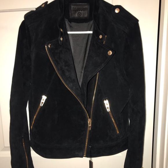 Blank NYC Jackets & Blazers - BlankNYC Authentic Black Suede Jacket